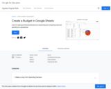 Create a Budget in Google Sheets