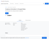 Create an Animation in Google Slides