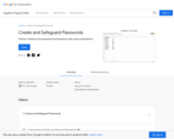 Create and Safeguard Passwords