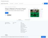 Design a Website to Promote a Project