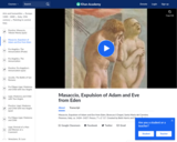 Masaccio's Expulsion of Adam and Eve from Eden