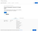 Explore Geographic Features in Google Earth