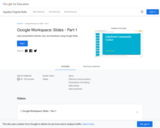 Google Workspace: Slides - Part 1