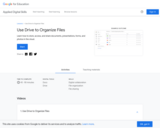 Use Drive to Organize Files
