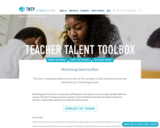 Teacher Talent Toolbox