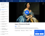 Ingres' Princesse de Broglie