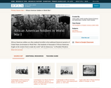 African American Soldiers in World War I