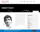 Modern American Poetry: Robert Pinsky
