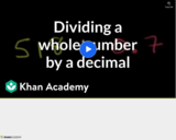 Arithmetic Operations: Dividing Decimals 4