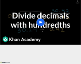 Arithmetic Operations: Dividing Decimals 5
