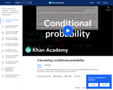 Calculating conditional probability