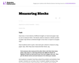 Measuring Blocks