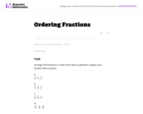 Ordering Fractions