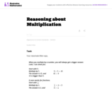 Reasoning about Multiplication