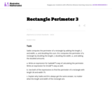 Rectangle Perimeter 3