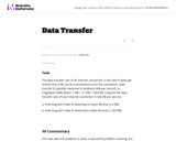 Data Transfer