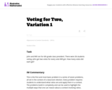 Voting for Two, Variation 1