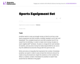 Sports Equipment Set