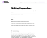 Writing Expressions