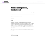 Music Companies, Variation 2