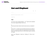 Ant and Elephant