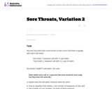 Sore Throats, Variation 2