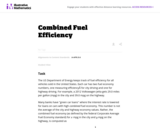 Combined Fuel Efficiency