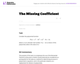 The Missing Coefficient