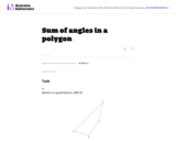 Sum of Angles in a Polygon