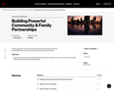 Building Powerful Community & Family Partnerships