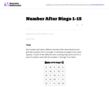 Number After Bingo 1-15