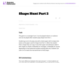 Shape Hunt Part 2