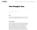 8.G Two Triangles' Area