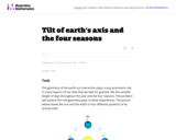 G-MG Tilt of earth's axis and the four seasons