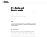 A-CED Products and Reciprocals