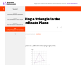 G-GPE Scaling a Triangle in the Coordinate Plane