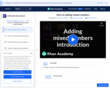 Intro to Adding Mixed Numbers