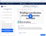 Coordinates of a Missing Vertex