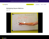 Multiplying Square Matrices: Lesson 8