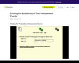 Finding the Probability of Two Independent Events: Lesson 5