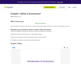 What is Economics?