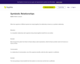 Symbiotic Relationships: Lesson 4