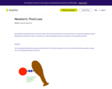 Newton's Third Law: Lesson 1