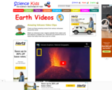 Science Kids: Earth Videos: Amazing Volcano Video Clips