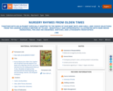 Baldwin Library: Nursery Rhymes from Olden Times