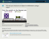 Virtual Nerd: How Do You Measure an Object in Millimeters Using a Ruler?