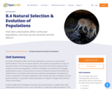 B.4 Natural Selection & Evolution of Populations