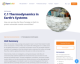 C.1 Thermodynamics in Earth’s Systems