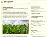 Feed the World: Energy and Ethanol