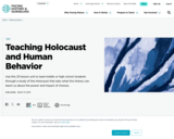 Teaching Holocaust and Human Behavior